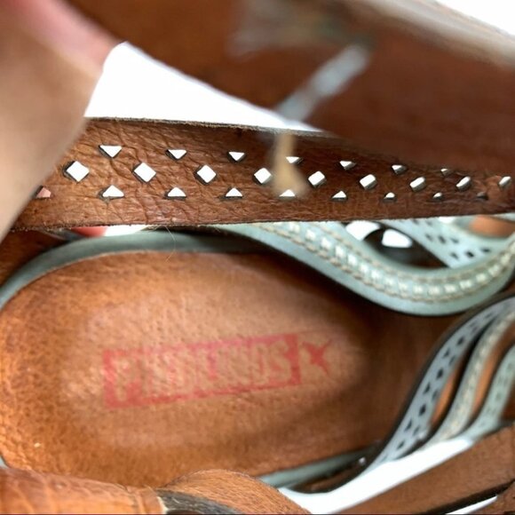 Pikolinos Leather Open Toe Sandals Size - Picture 8 of 9